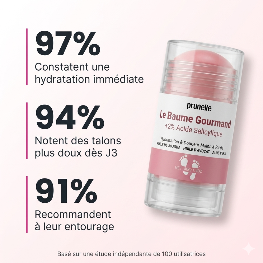 Le Baume Gourmand : Pieds doux et hydratés