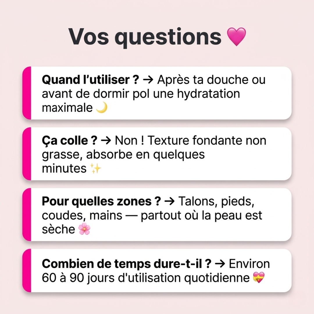 Le Baume Gourmand : Pieds doux et hydratés
