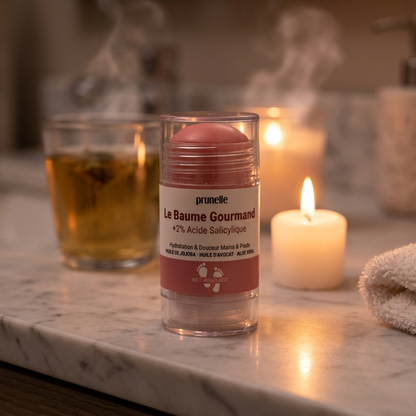 Le Baume Gourmand : Pieds doux et hydratés