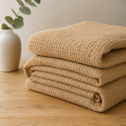 Couverture en mousseline de coton