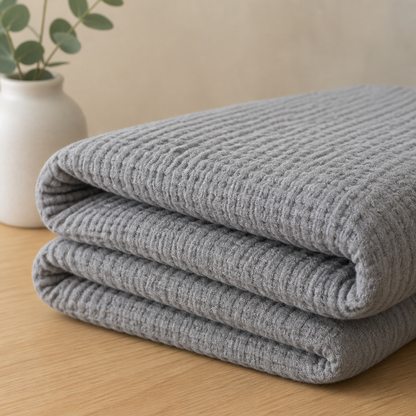 Couverture en mousseline de coton