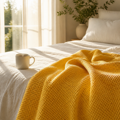 Couverture en mousseline de coton