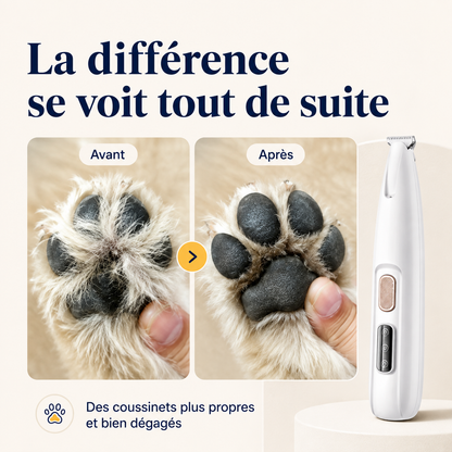 Tondeuse Prunelle : Soin des pattes sans douleur en quelques secondes