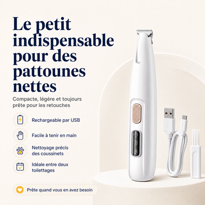 Tondeuse Prunelle : Soin des pattes sans douleur en quelques secondes